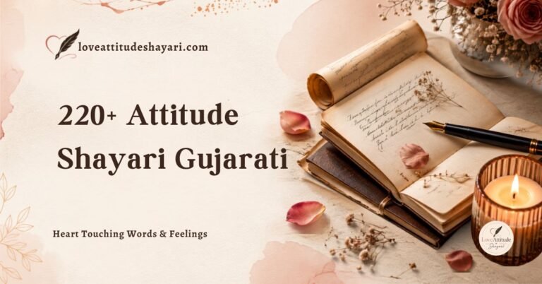 Attitude Shayari Gujarati