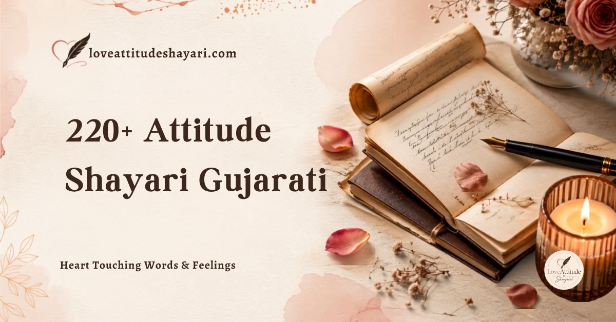 Attitude Shayari Gujarati