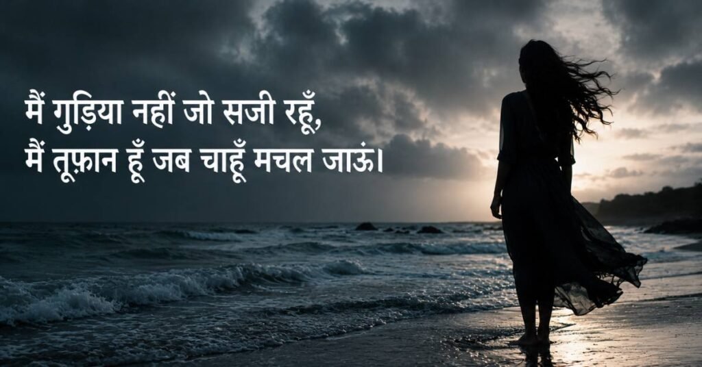 Attitude Shayari for Girls in Hindi