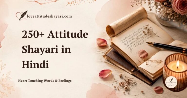 Attitude Shayari in Hindi