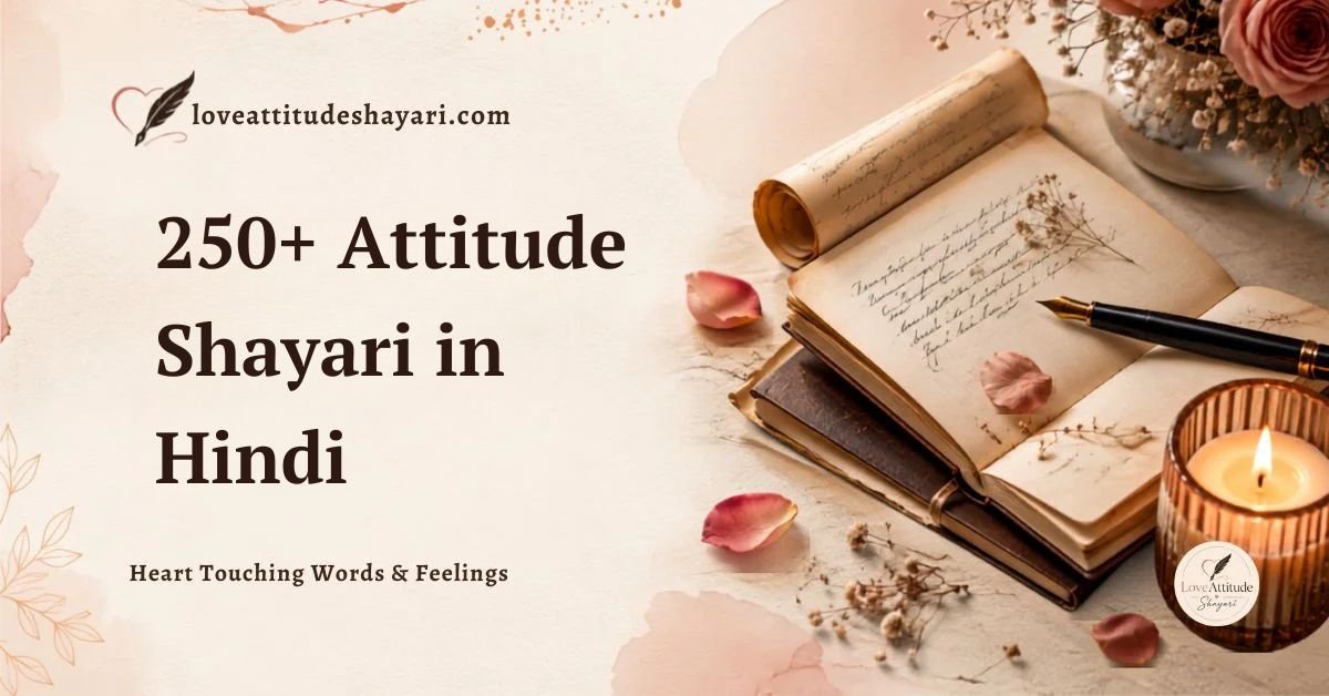 Attitude Shayari in Hindi
