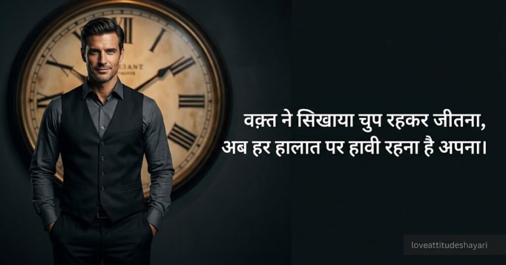 Attitude Waqt Shayari