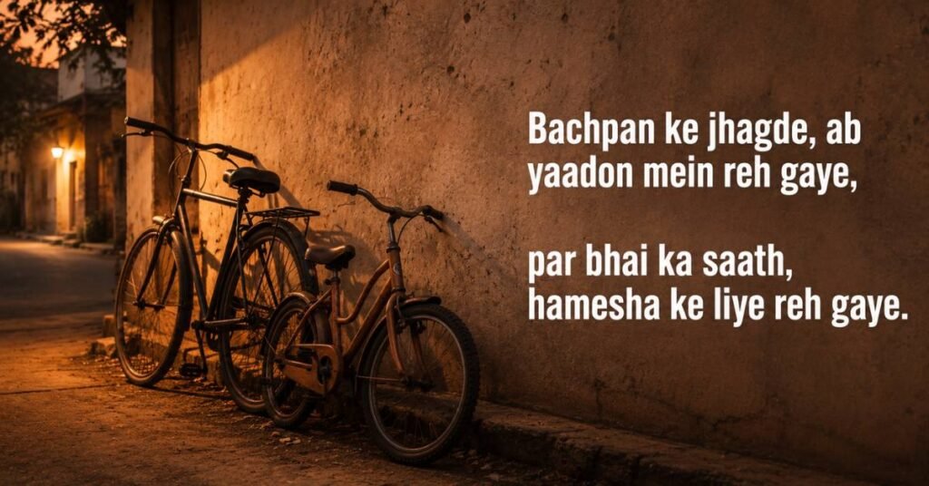 Best 2 Line Brother Shayari