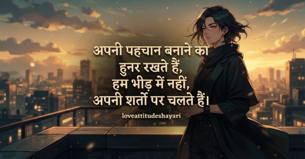 Best Attitude Shayari in Hindi