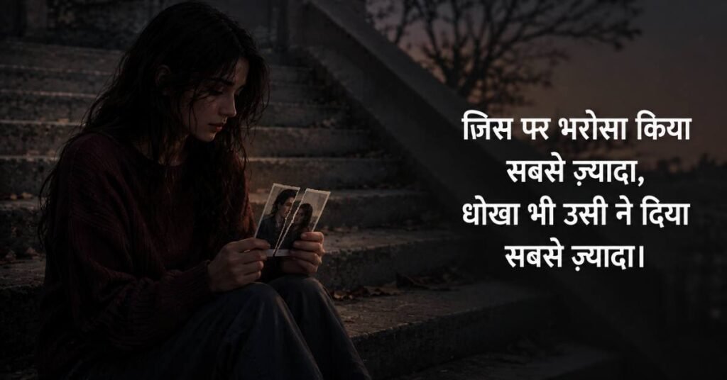 Bewafa Aur Dhoka Wali Shayari