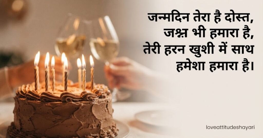 Birthday Dost per Shayari