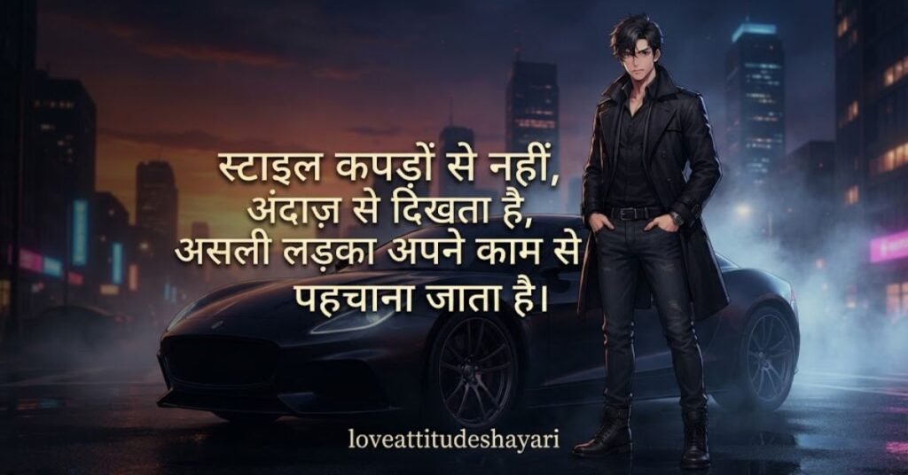 Boys Attitude Shayari