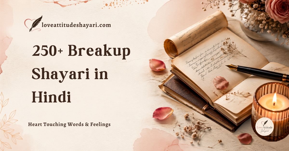 Breakup Shayari in Hindi