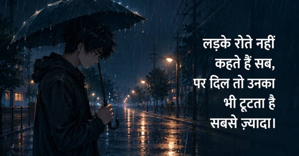 Broken Heart Shayari for Boys