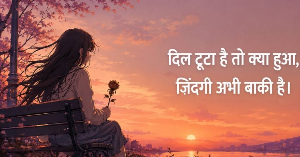 Dard Bhari Dil Tootne Wali Shayari