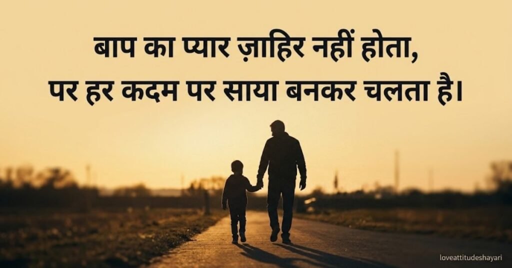Emotional Shayari on father