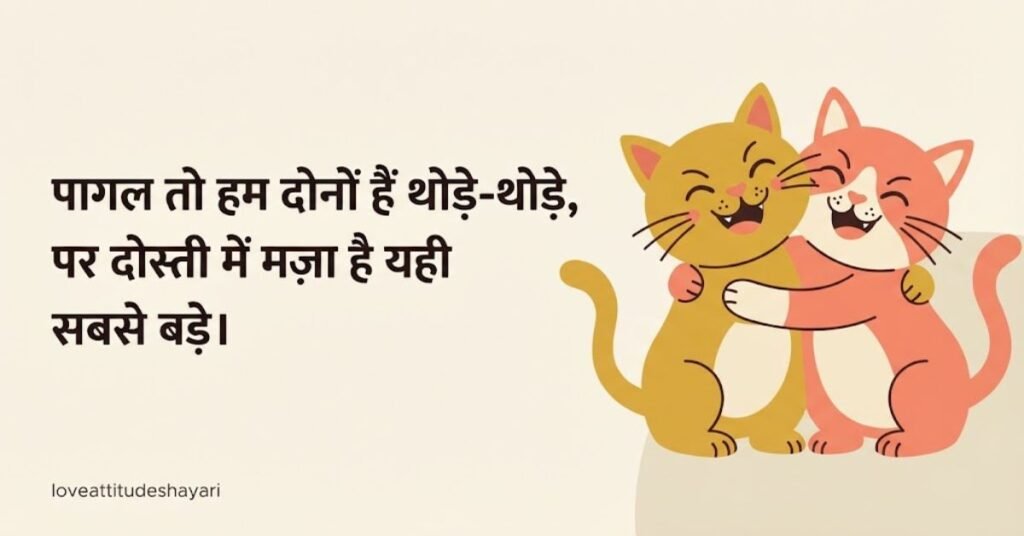 Funny dosti Shayari