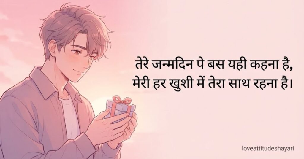 GF Birthday Shayari in Hindi