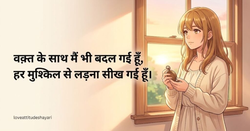 Girls Waqt Shayari in Hindi on Life