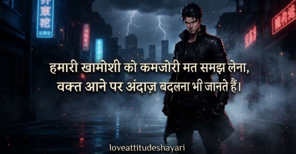 Khatarnak Attitude Shayari