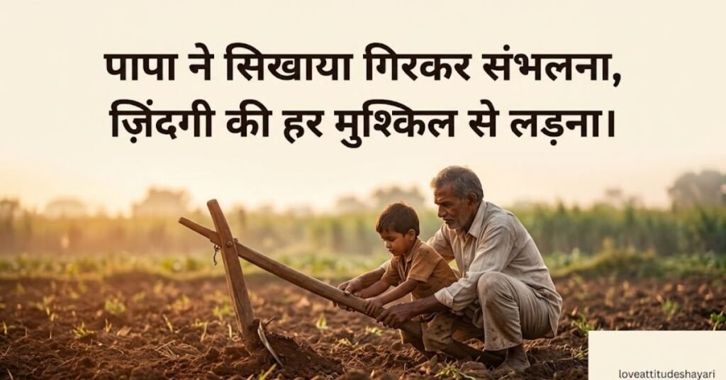 Papa Ke life per Shayari