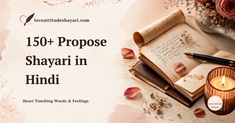 Propose Shayari in Hindi