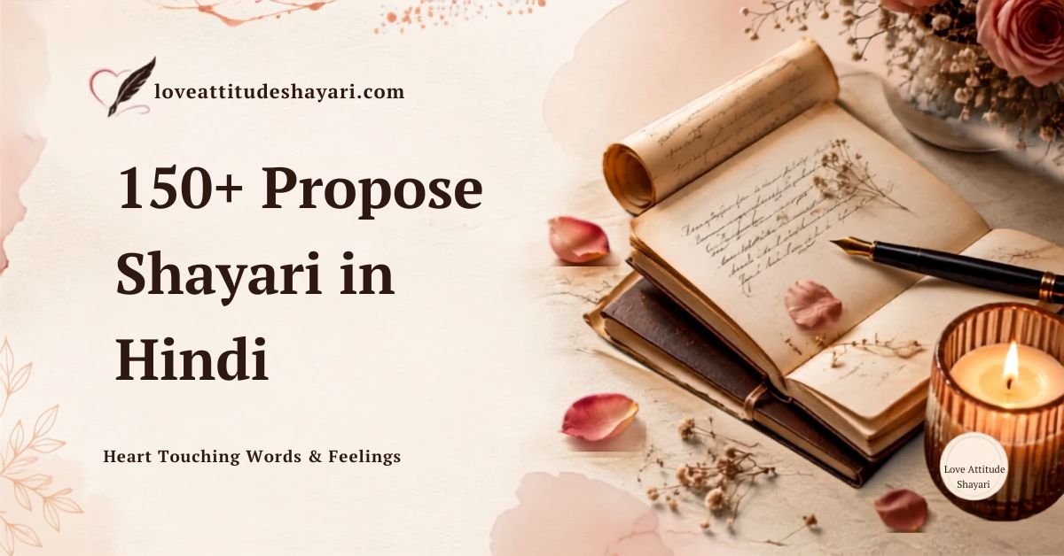 Propose Shayari in Hindi