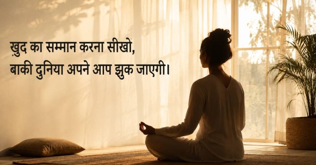 Self-Respect and Confidence Shayari