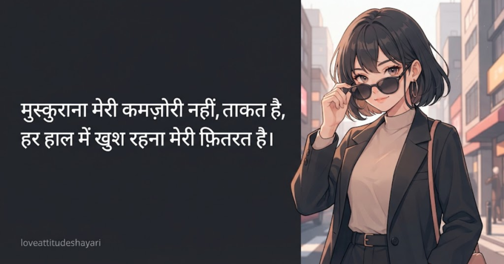 attitude smile shayari 2 line