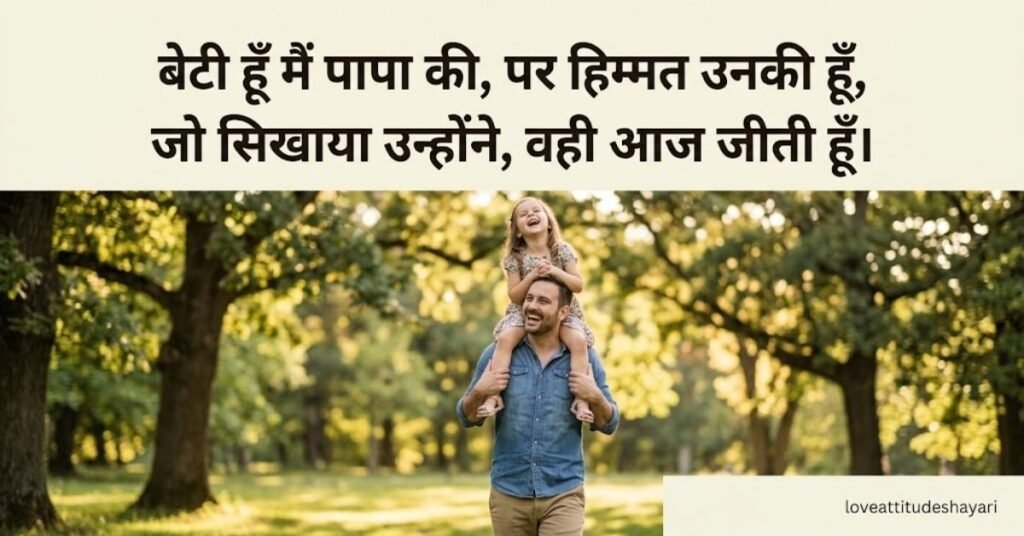 baap beti shayari