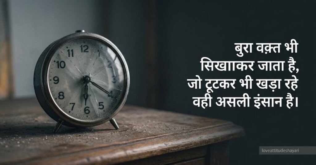 bad time shayari