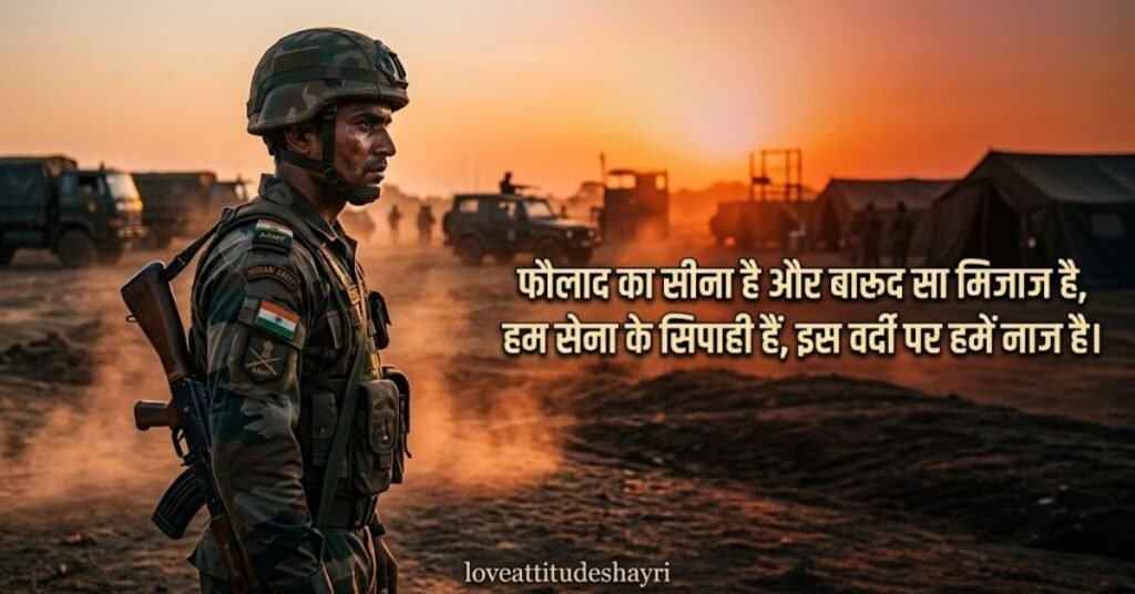 Army Love Shayari