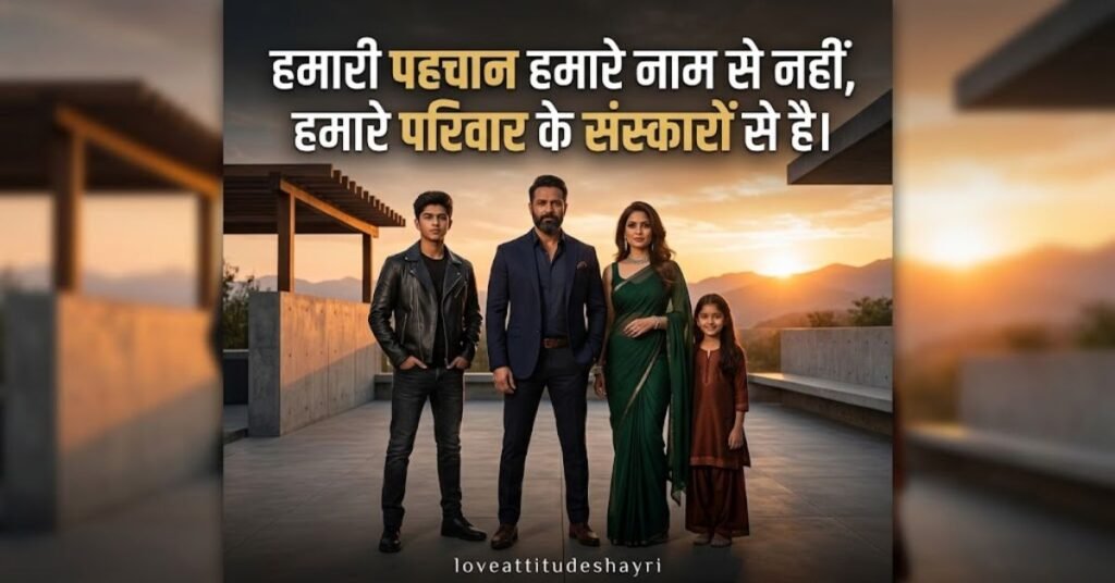 Attitude Family shayari