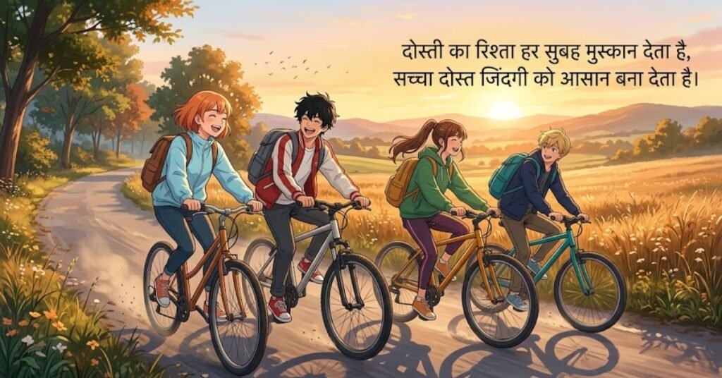 Dosti Good Morning Shayari