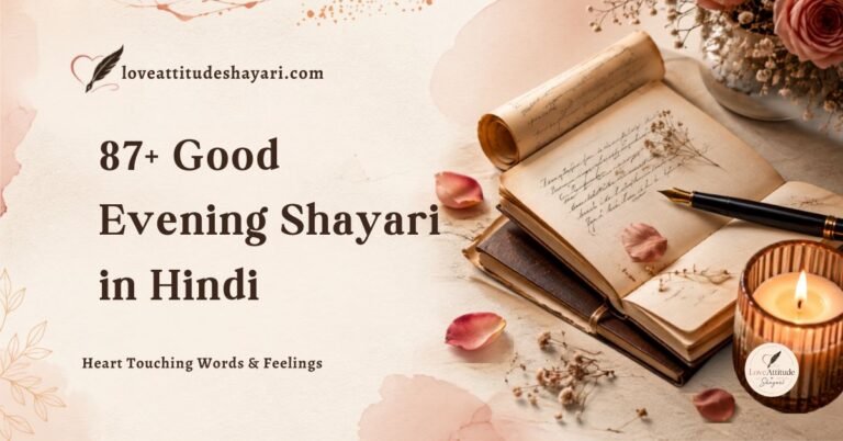 Good Evening Shayari