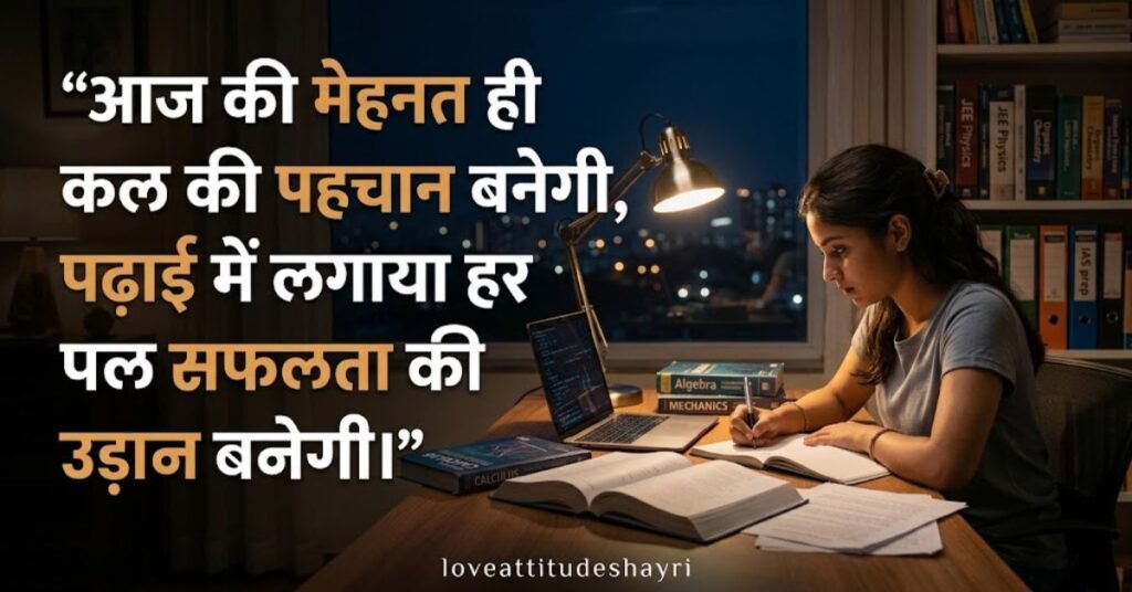 Motivational Shayari In Hindi for Student