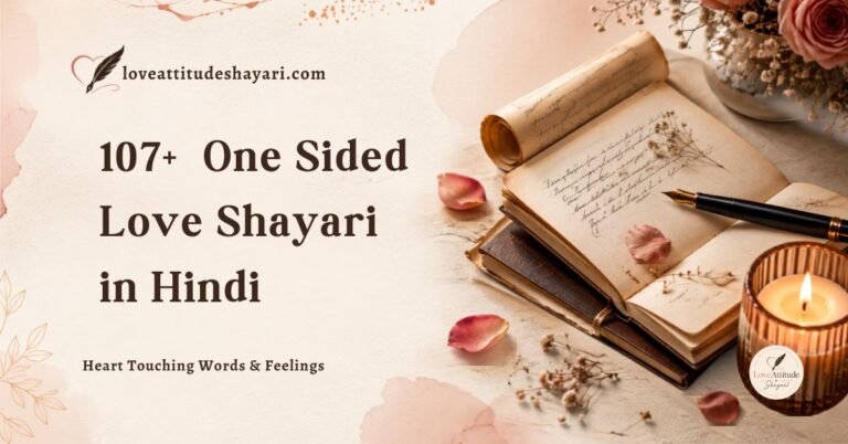 One Sided Love Shayari