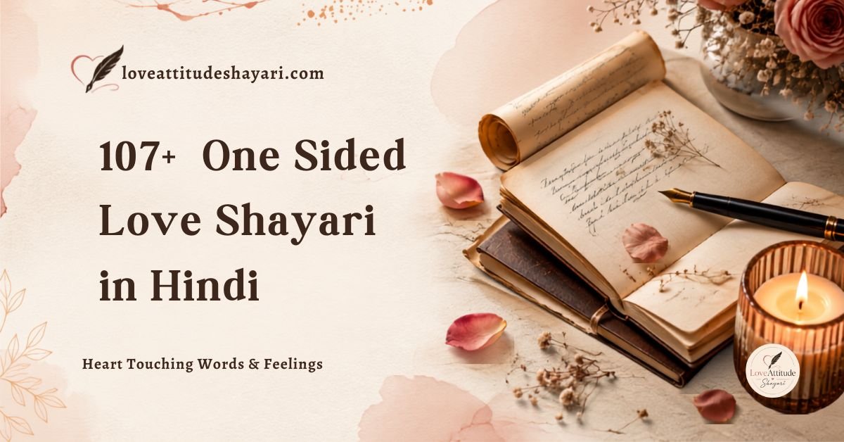One Sided Love Shayari