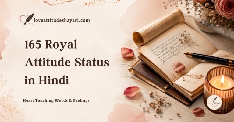 Royal Attitude Status in Hind