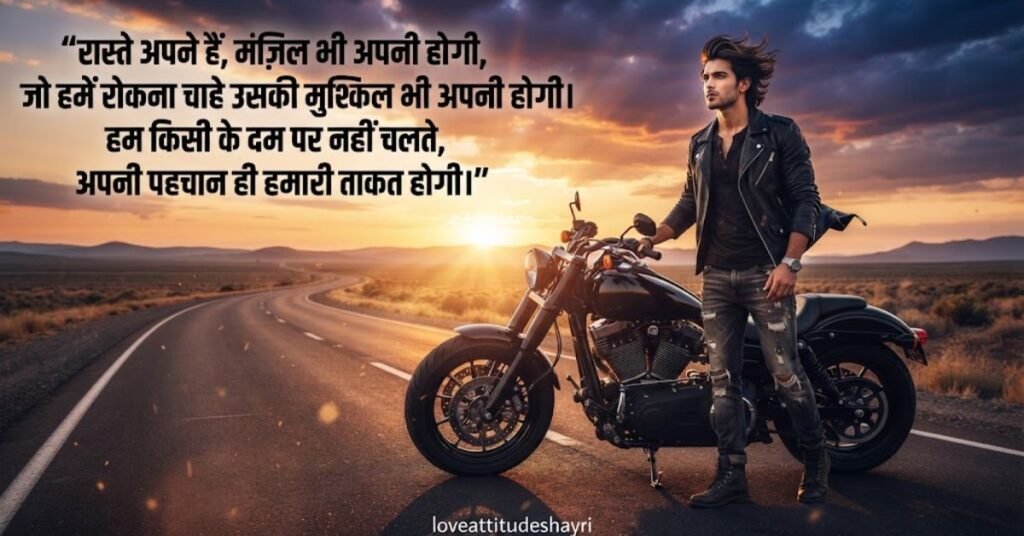 attitude badmashi shayari in hindi