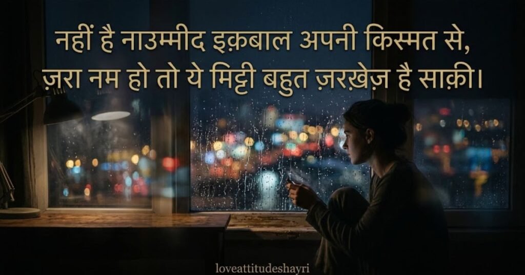 emotional Iqbal shayari