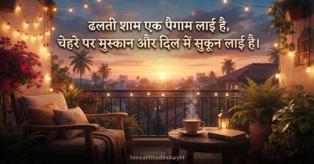 good evening message in hindi