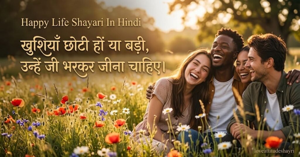 happy life shayari
