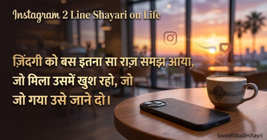 instagram life shayari
