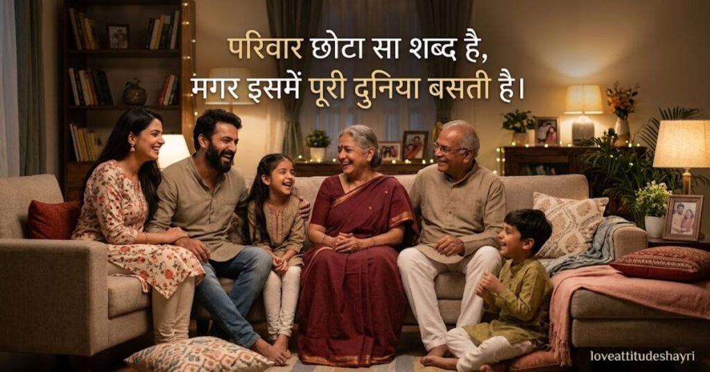 parivar shayari