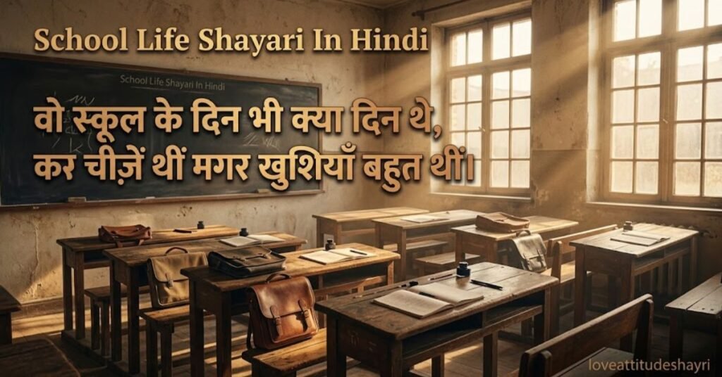 school shayari on life