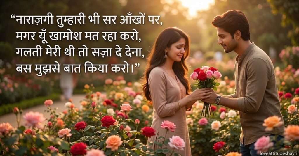 sorry naraz ko manane ki shayari,