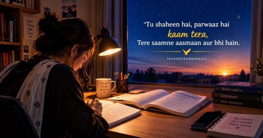 student motivation shayari