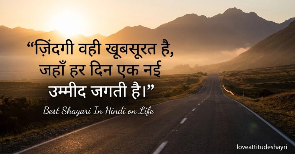 zindagi shayari in hindi
