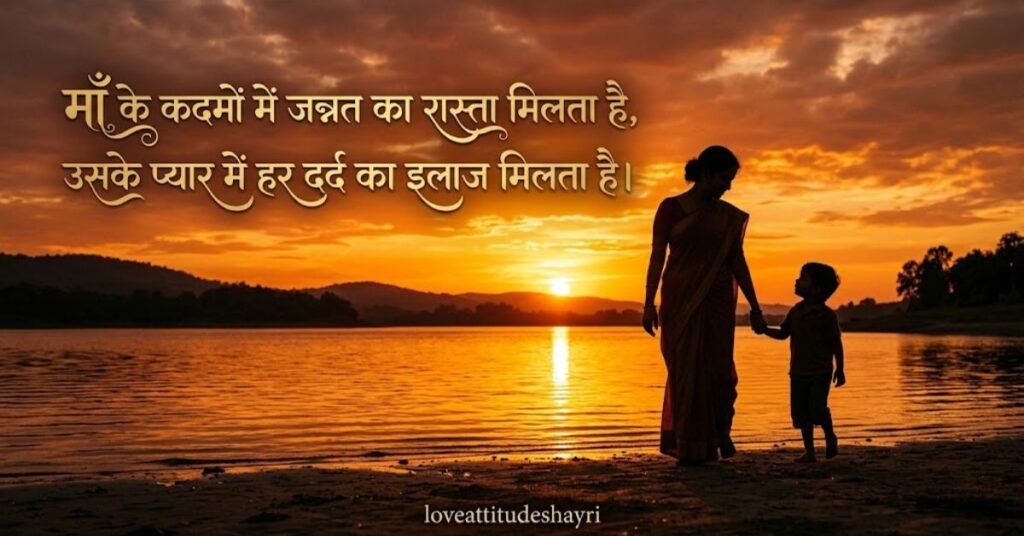 माँ के लिए स्टेटस 2 लाइन