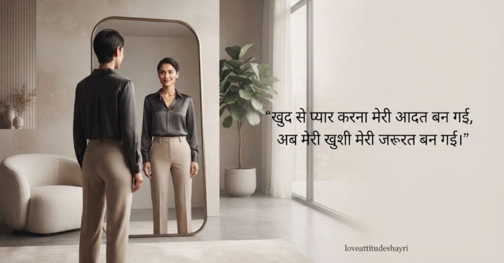 Self Love Shayari 2 Line For Girl