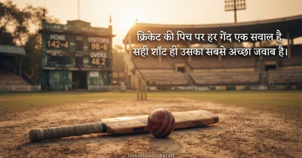 Sidhu style cricket shayari