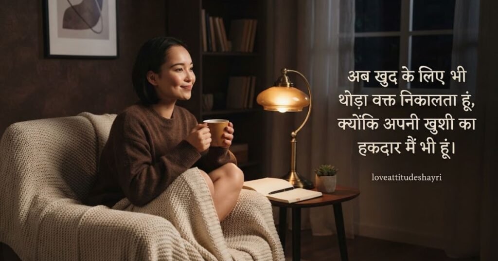 khud ke liye Love shayari