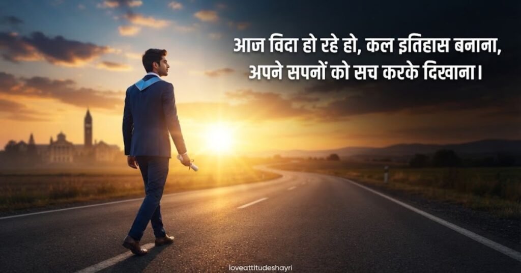 motivational farewell shayari in hindi