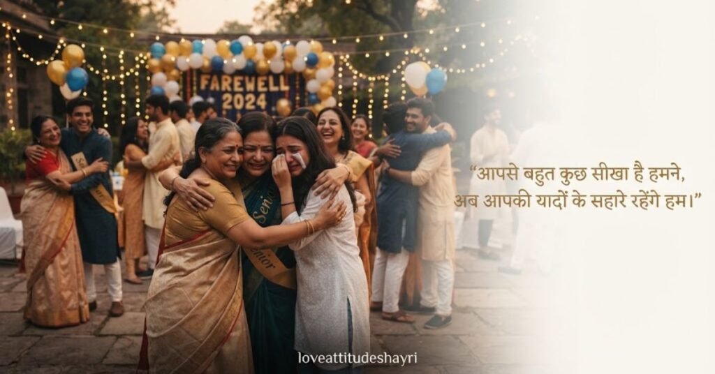 seniors ke liye farewell shayari